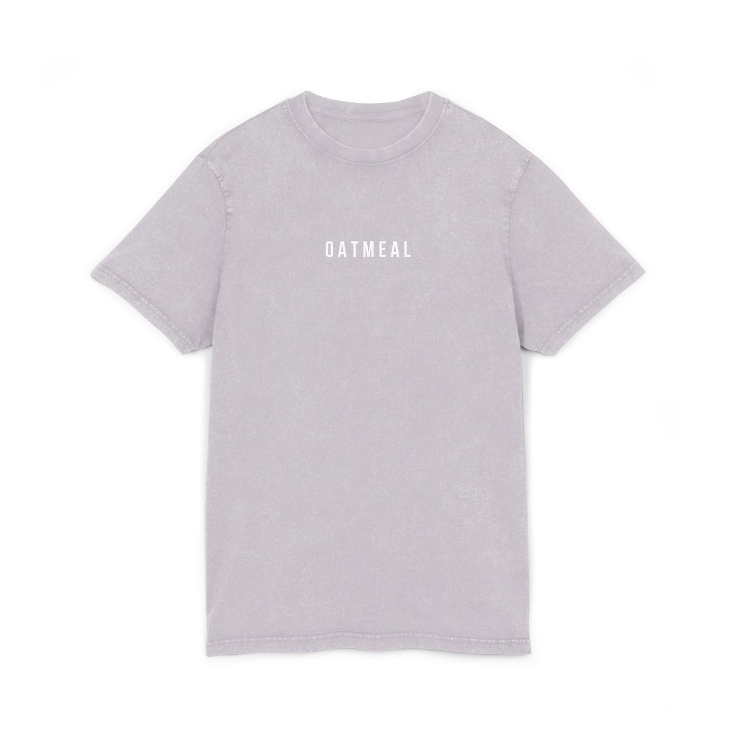 Acid Washed Round Neck Tee
