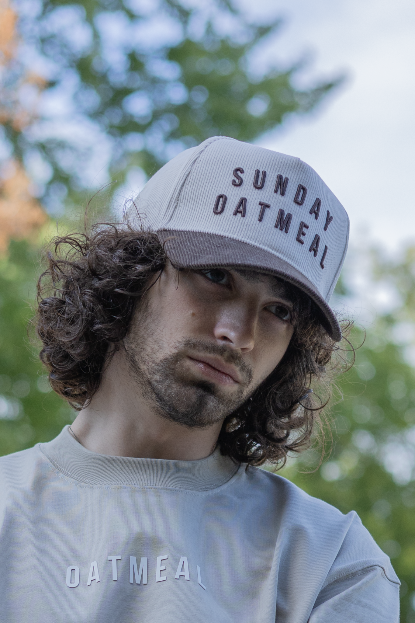 8001 Sunday Oatmeal Cap