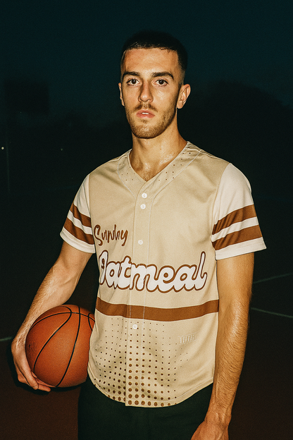 Sunday Oatmeal baseball jersey