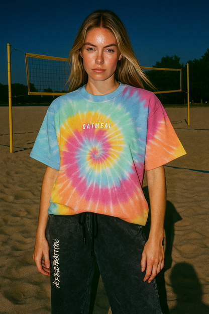 Oversized tie-dye t-shirt