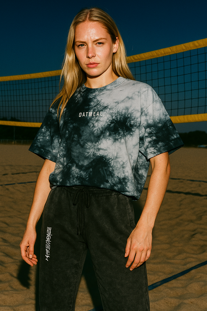 Oversized tie-dye t-shirt