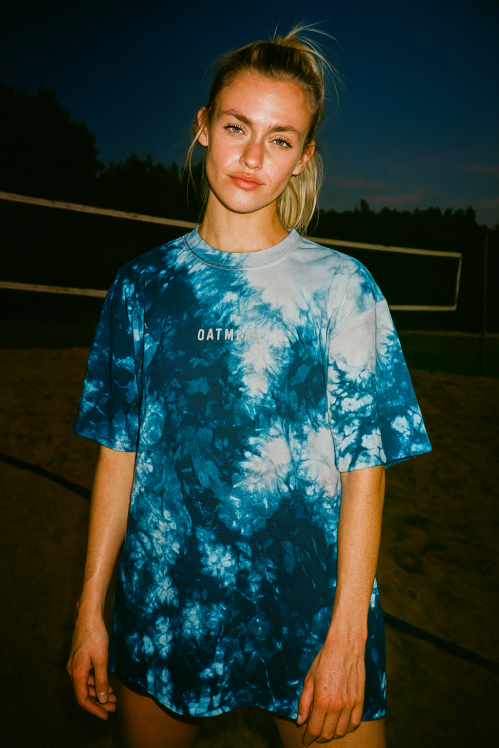 Oversized tie-dye t-shirt