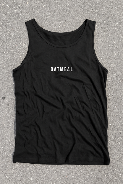 008 Black Oatmeal Tank Top