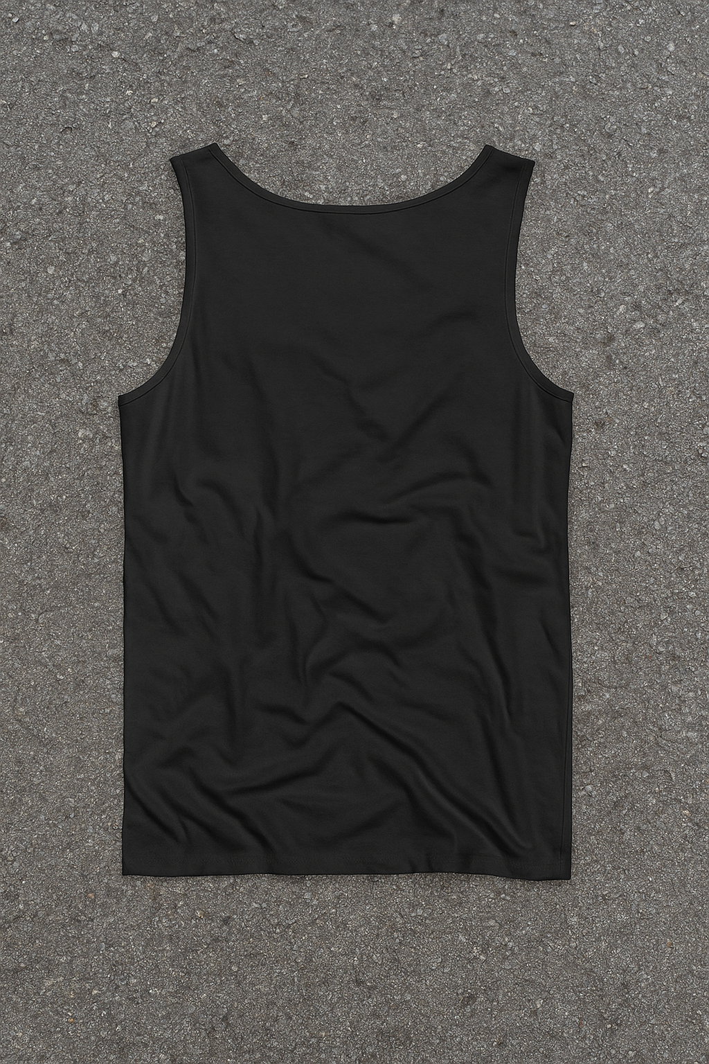 008 Black Oatmeal Tank Top