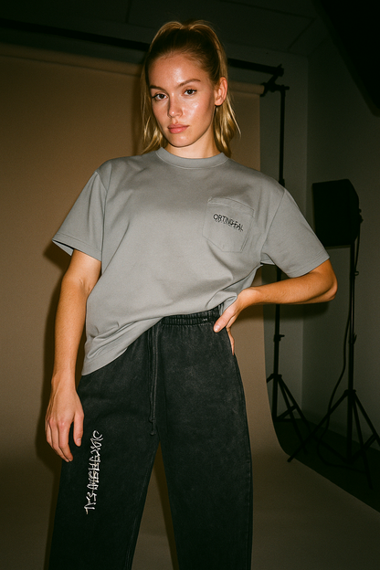 Unisex garment-dyed pocket t-shirt
