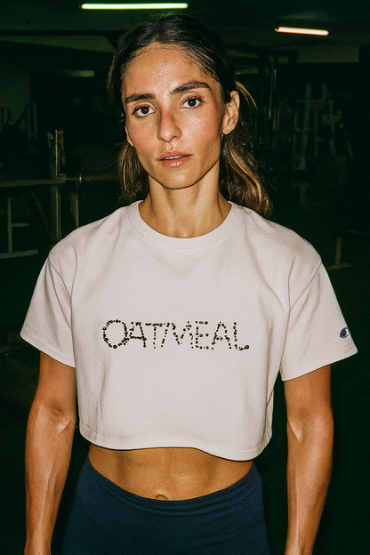 Women's Cropped Heritage Crewneck T-Shirt