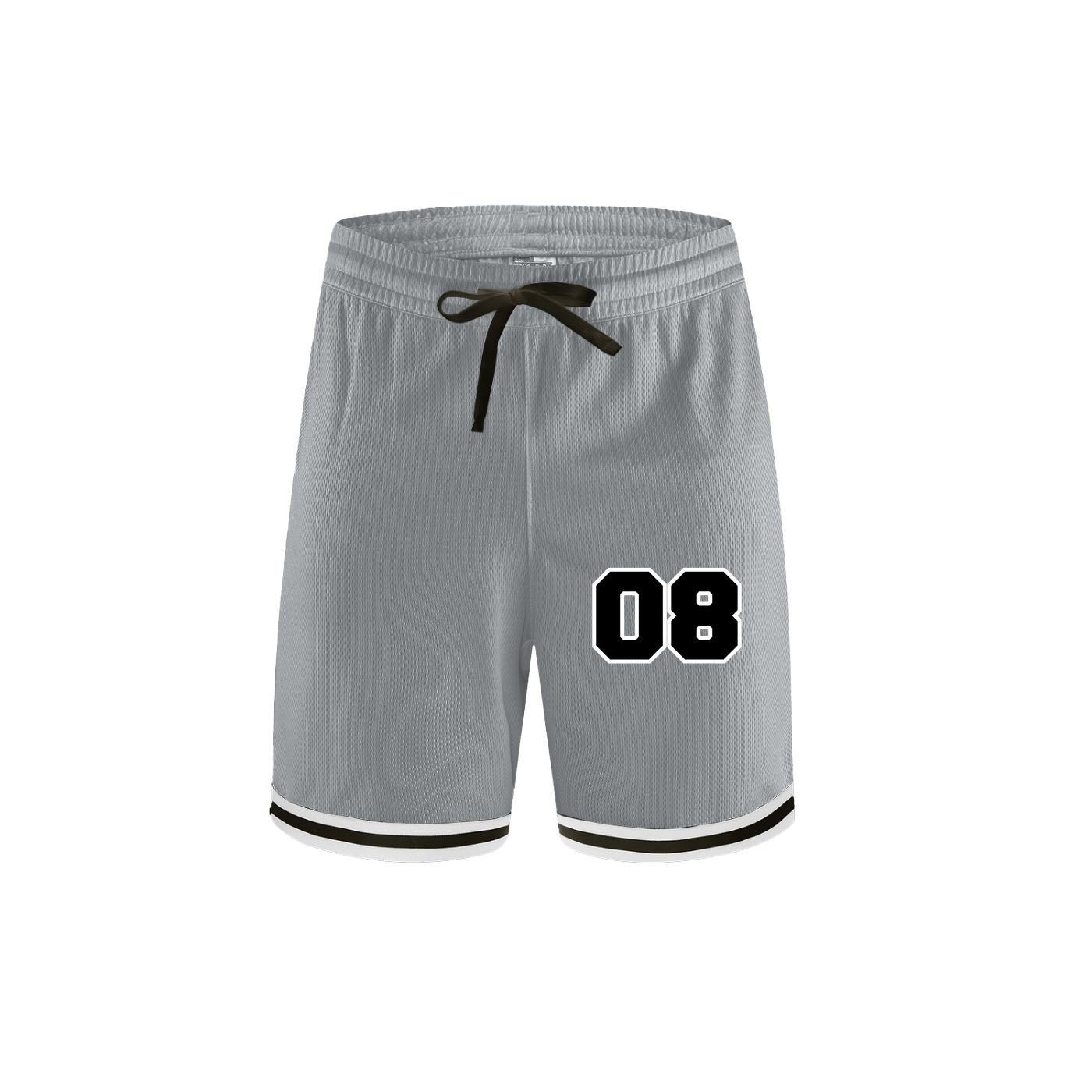 Classic Stripe Trim Basketball Shorts