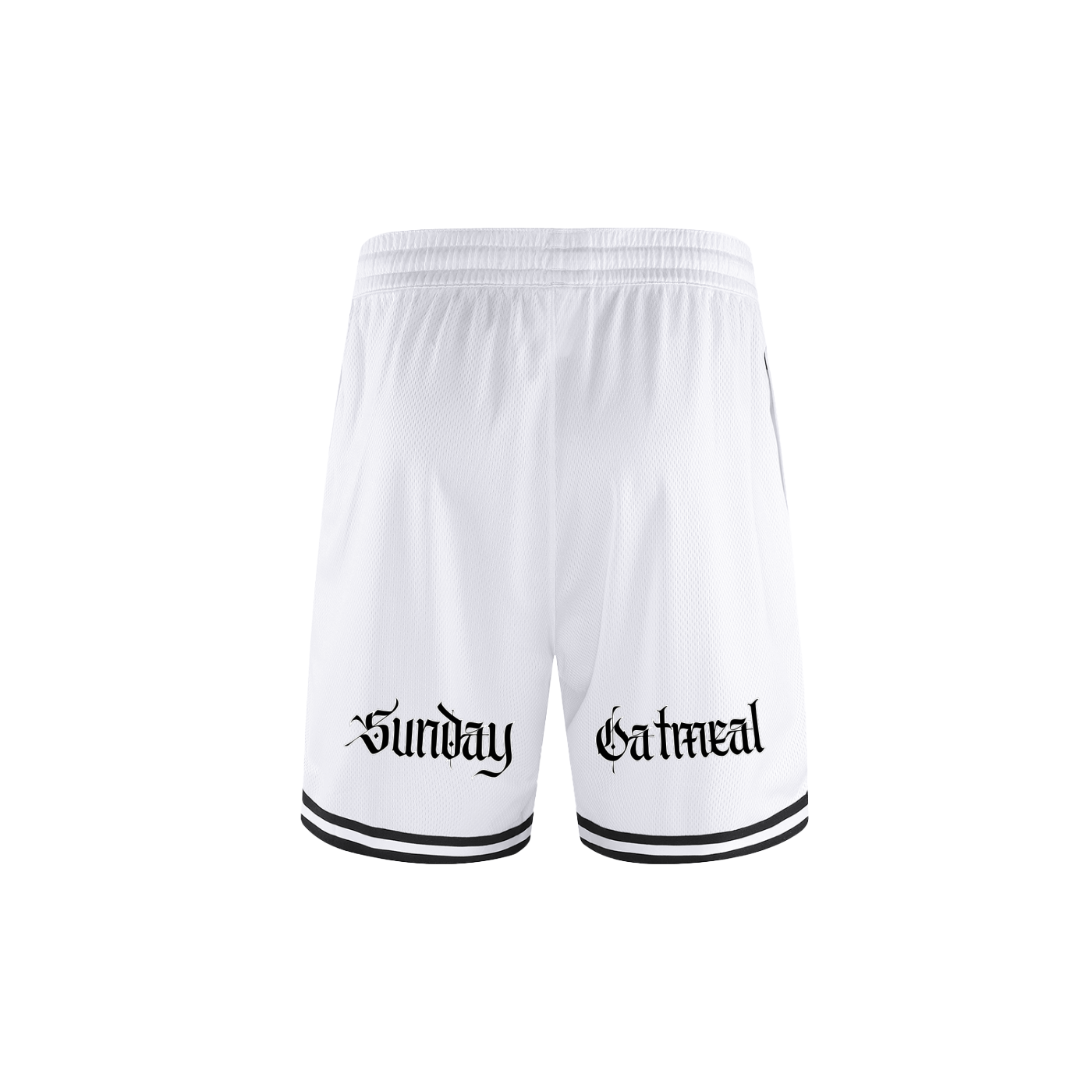 Classic Stripe Trim Basketball Shorts