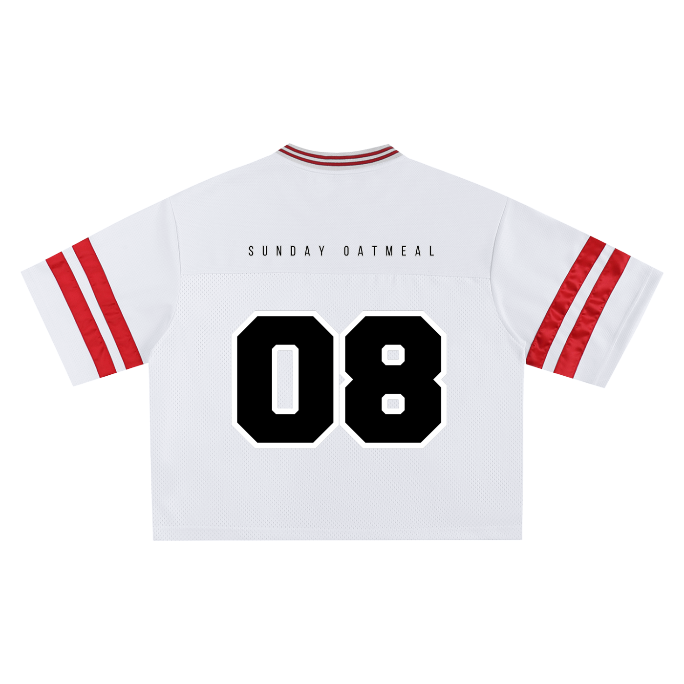 Taped Mesh Boxy T-shirt