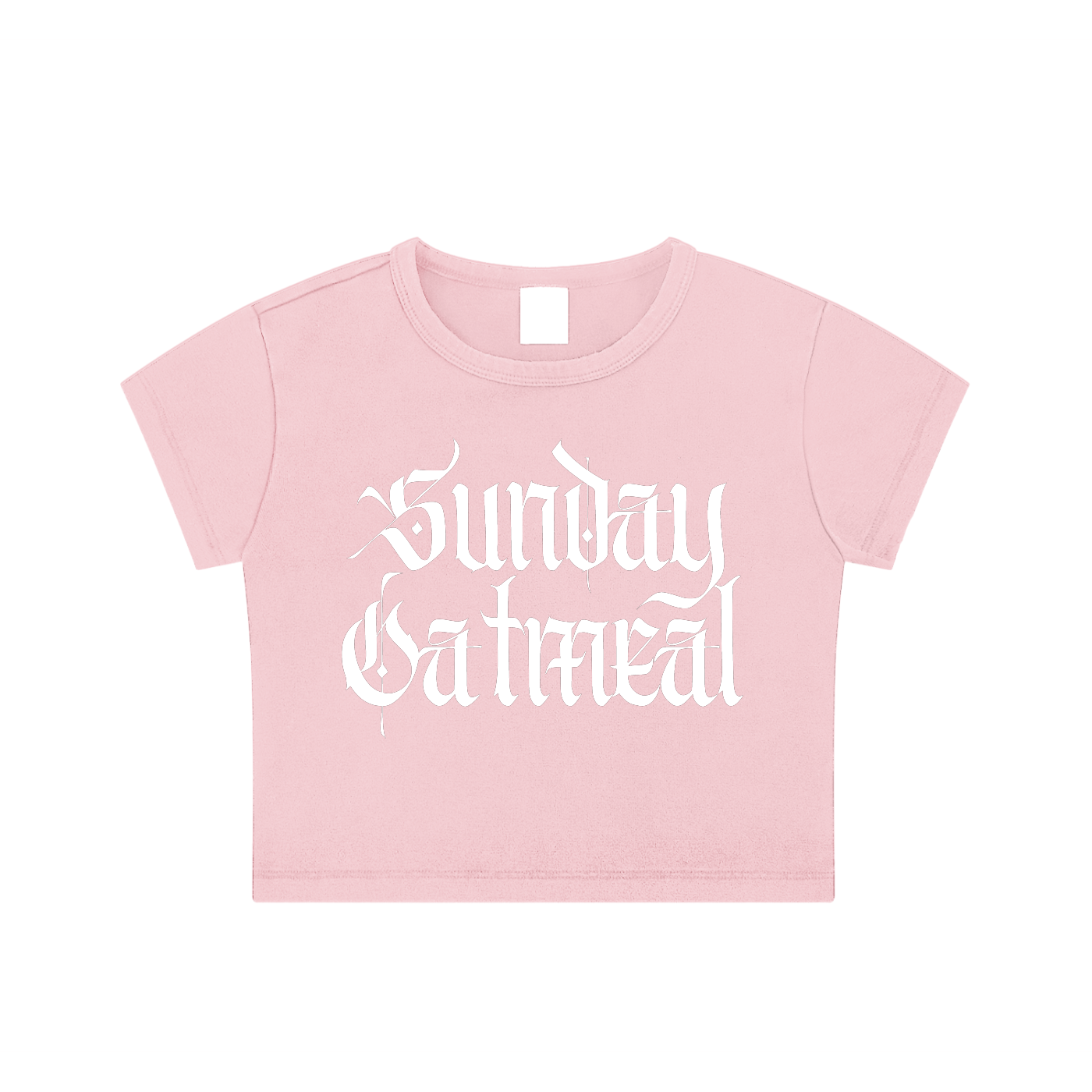 Snow Washed Crop Top