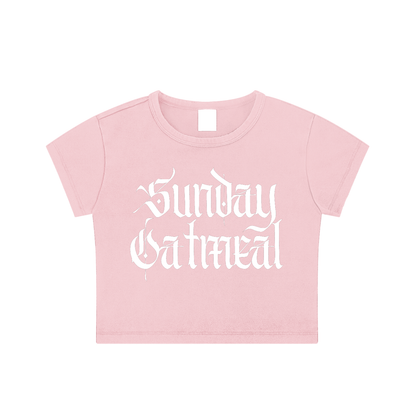 Snow Washed Crop Top