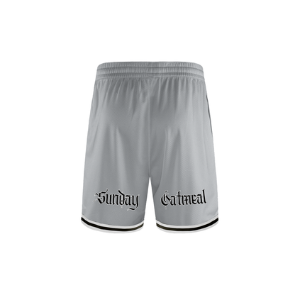 Classic Stripe Trim Basketball Shorts