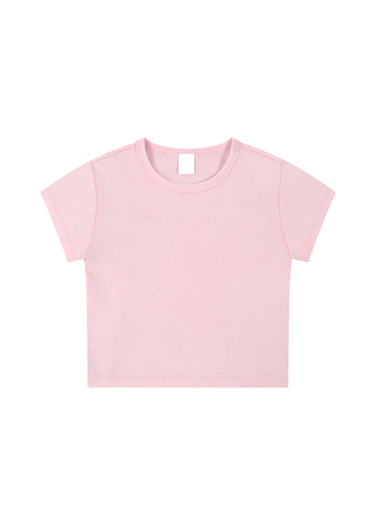 Snow Washed Crop Top