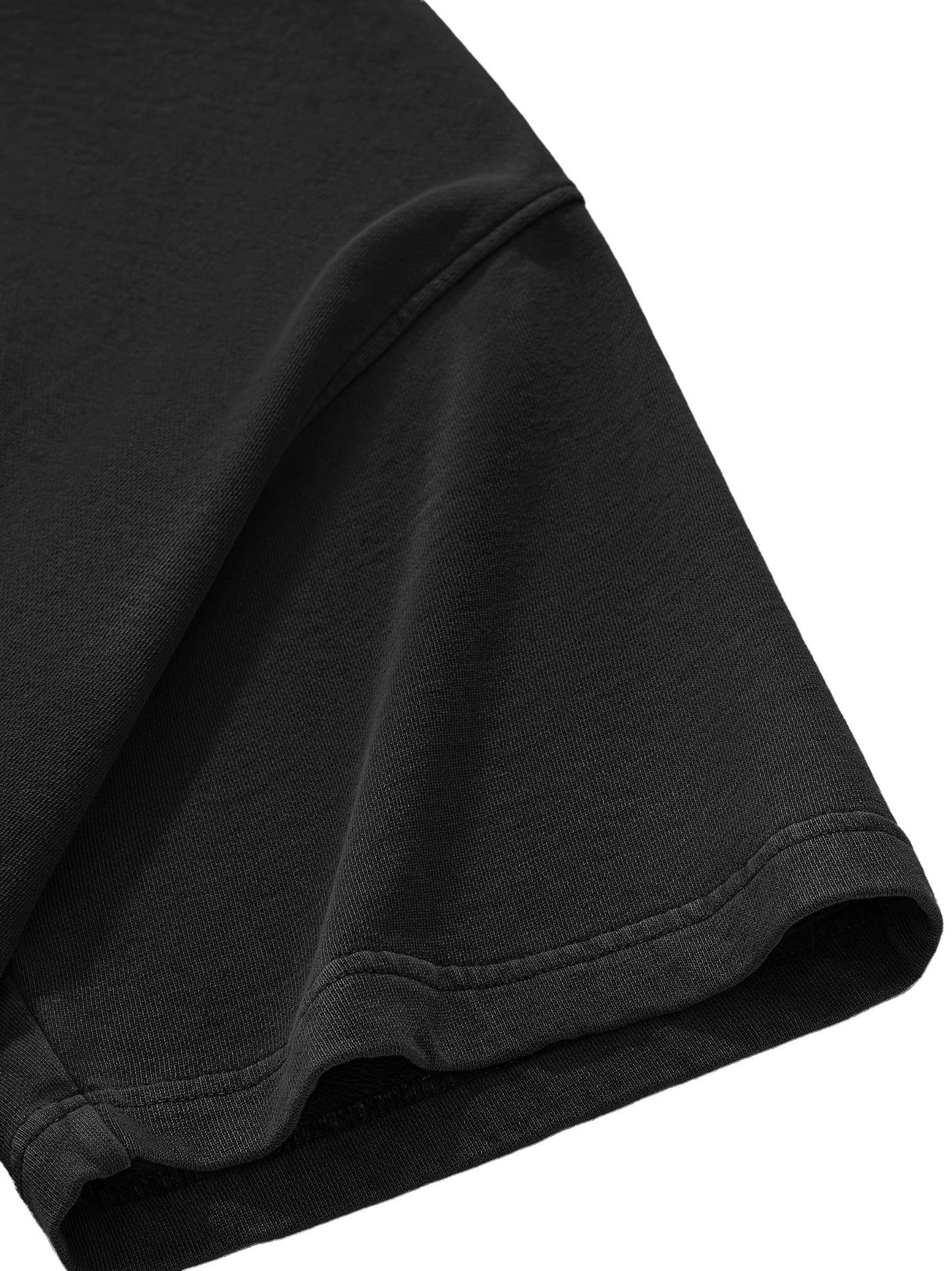 0943 Snow Washed Raw Edge Crop Top
